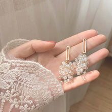 Load image into Gallery viewer, Crystal Tassel Grape Earrings Female Niche High-end Earrings Earrings
