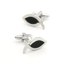 Load image into Gallery viewer, Cartoon Pictograms Little Black Fish Cufflinks Cufflinks
