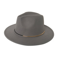 Load image into Gallery viewer, Women&#39;s Trendy Hats Gold Buckle Jazz Hat
