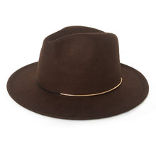 Load image into Gallery viewer, Women&#39;s Trendy Hats Gold Buckle Jazz Hat
