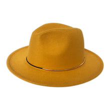 Load image into Gallery viewer, Women&#39;s Trendy Hats Gold Buckle Jazz Hat
