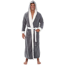 Load image into Gallery viewer, Men&#39;s Pajamas Winter Solid Color Home Wear
