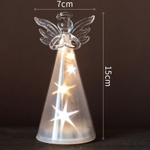 Load image into Gallery viewer, Angel Glass Light Night Light Christmas Ornament Gift
