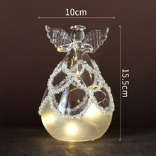 Load image into Gallery viewer, Angel Glass Light Night Light Christmas Ornament Gift
