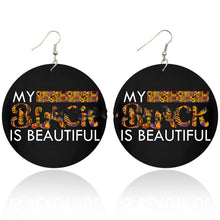 Load image into Gallery viewer, Fashion Wooden Earrings Earrings Earrings
