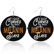 Load image into Gallery viewer, Fashion Wooden Earrings Earrings Earrings
