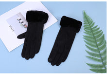 Load image into Gallery viewer, Gloves Women Warm Suede For Autumn And Winter

