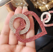 Load image into Gallery viewer, Fashion peach Heart Accessories Earrings
