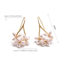 Load image into Gallery viewer, Original Earrings Natural Freshwater Pearls Handmade Earrings
