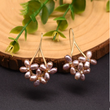 Load image into Gallery viewer, Original Earrings Natural Freshwater Pearls Handmade Earrings
