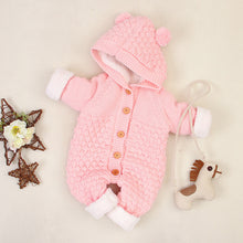 Load image into Gallery viewer, Baby Clothes Knitted Jumpsuit Spring And Autumn Models
