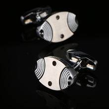 Load image into Gallery viewer, Industrial Revolution Series French Cufflinks Fish Shape Men&#39;s Cufflinks
