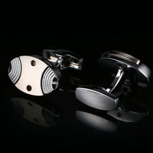 Load image into Gallery viewer, Industrial Revolution Series French Cufflinks Fish Shape Men&#39;s Cufflinks
