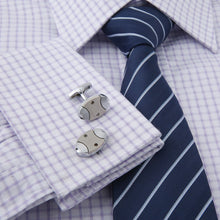 Load image into Gallery viewer, Industrial Revolution Series French Cufflinks Fish Shape Men&#39;s Cufflinks

