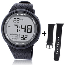Load image into Gallery viewer, Running Swimming Timer Waterproof Outdoor Sports Student Electronic Watch Men
