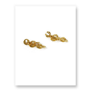Individual Design Sense Disc Chain Clause Earrings Earrings