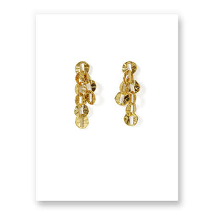 Individual Design Sense Disc Chain Clause Earrings Earrings