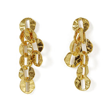 Load image into Gallery viewer, Individual Design Sense Disc Chain Clause Earrings Earrings
