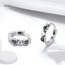 Load image into Gallery viewer, Soul Covenant Earrings Heart Inlaid Zircon Earrings
