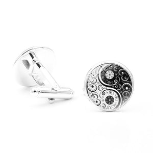 Vintage Silver Metal Alloy Cufflinks