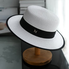 Load image into Gallery viewer, Summer Sandal Hat Small Top Hat Sunshade Sun Hat Net Red Fashion
