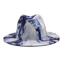 Load image into Gallery viewer, Felt Hat Spring And Autumn Pattern Top Hat
