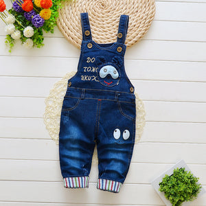 2021 Children's Pants, Baby Children's Overalls, Jeans, Children's Clothing, Children's Pants, Boys And Girls' Cotton Trousers Cover