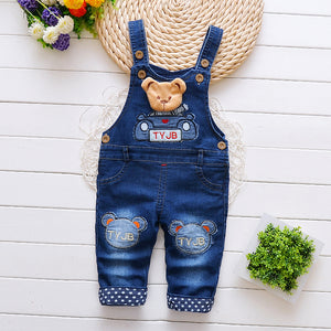 2021 Children's Pants, Baby Children's Overalls, Jeans, Children's Clothing, Children's Pants, Boys And Girls' Cotton Trousers Cover