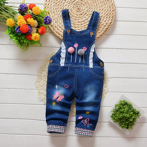 2021 Children's Pants, Baby Children's Overalls, Jeans, Children's Clothing, Children's Pants, Boys And Girls' Cotton Trousers Cover