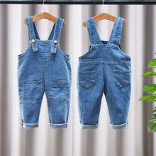 Load image into Gallery viewer, 2021 Children&#39;s Pants, Baby Children&#39;s Overalls, Jeans, Children&#39;s Clothing, Children&#39;s Pants, Boys And Girls&#39; Cotton Trousers Cover
