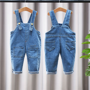2021 Children's Pants, Baby Children's Overalls, Jeans, Children's Clothing, Children's Pants, Boys And Girls' Cotton Trousers Cover