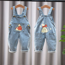 Load image into Gallery viewer, 2021 Children&#39;s Pants, Baby Children&#39;s Overalls, Jeans, Children&#39;s Clothing, Children&#39;s Pants, Boys And Girls&#39; Cotton Trousers Cover
