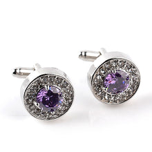 Load image into Gallery viewer, Explosive Austrian Crystal Cufflinks
