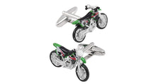 Load image into Gallery viewer, Fun Off-Road Motorcycle Modeling Cufflinks Cufflinks Men&#39;S Personality Modeling French Shirt Cufflinks
