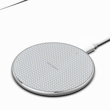 Load image into Gallery viewer, Round Mobile Phone Wireless Charger Ultra-thin 10w Aluminum Alloy

