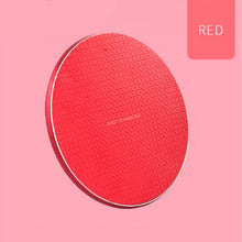 Load image into Gallery viewer, Round Mobile Phone Wireless Charger Ultra-thin 10w Aluminum Alloy
