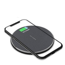 Load image into Gallery viewer, Round Mobile Phone Wireless Charger Ultra-thin 10w Aluminum Alloy
