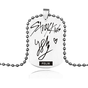 Stainless Steel Military Necklace