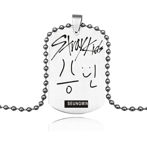 Stainless Steel Military Necklace