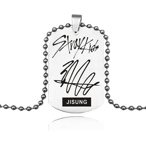 Stainless Steel Military Necklace