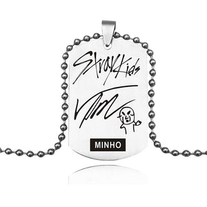Stainless Steel Military Necklace