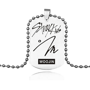 Stainless Steel Military Necklace