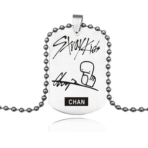 Stainless Steel Military Necklace