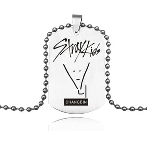 Stainless Steel Military Necklace