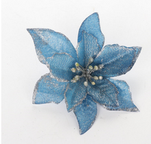 Load image into Gallery viewer, Christmas Decoration 13cm Christmas Simulation Flower 2020 Christmas Tree Decoration
