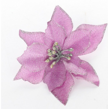 Load image into Gallery viewer, Christmas Decoration 13cm Christmas Simulation Flower 2020 Christmas Tree Decoration
