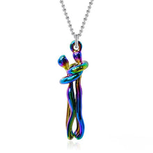 Load image into Gallery viewer, Villain Hug Necklace Personality Couple Pendant Necklace Jewelry
