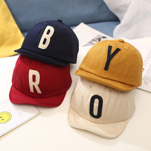 Load image into Gallery viewer, Boys Baseball Cap, Baby Cap, Children&#39;s Hat
