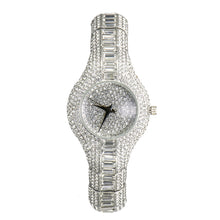 Load image into Gallery viewer, Fashion Watch With Diamonds And Colorful Stones Full Of Diamonds European-Style High-End Watches For Women

