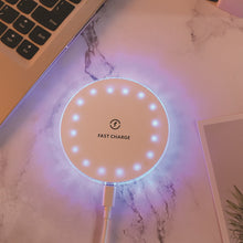 Load image into Gallery viewer, Mobile Phone Wireless Charger Round Wireless Charger
